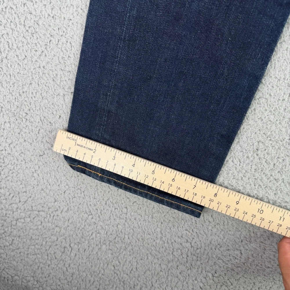 Kuro Jeans Men 30 Dark Indigo Selvedge Denim Slim Straight Made in Japan 10181